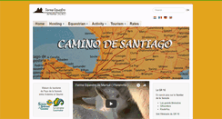 Desktop Screenshot of ferme-equestre-martue.be